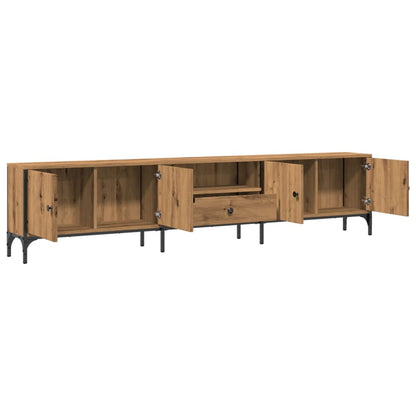 TV-Møbel Artisan Eik TV-benk med skuff 200x25x44 cm