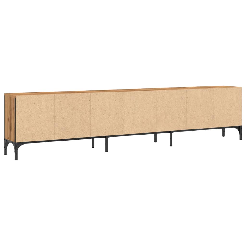 TV-Møbel Artisan Eik TV-benk med skuff 200x25x44 cm