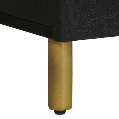 TV-Møbel Tre TV-Bord TV-skap heltre mango, messing