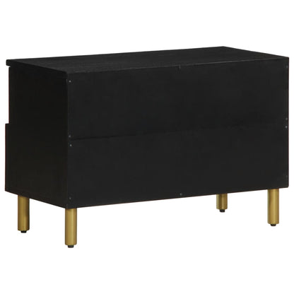 TV-Møbel Svart Tv-benk 70x33x46 cm