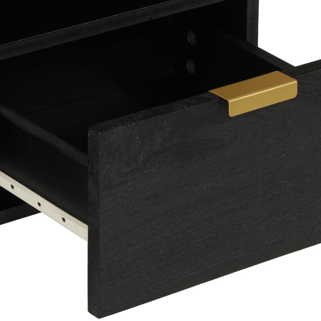 TV-Møbel Svart Tv-benk 70x33x46 cm