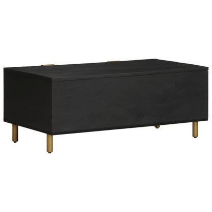 Salongbord Sofabord Svart 100x54x40 cm