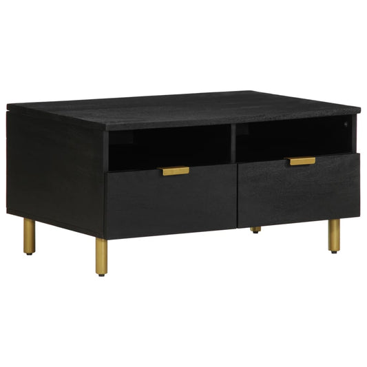 Salongbord Sofabord Svart 80x54x40 cm