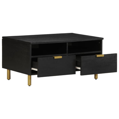 Salongbord Sofabord Svart 80x54x40 cm