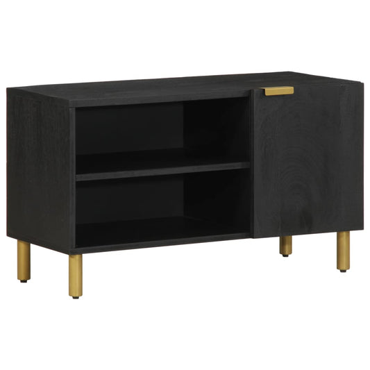 TV-Møbel Svart Tv-benk 80x33x46 cm