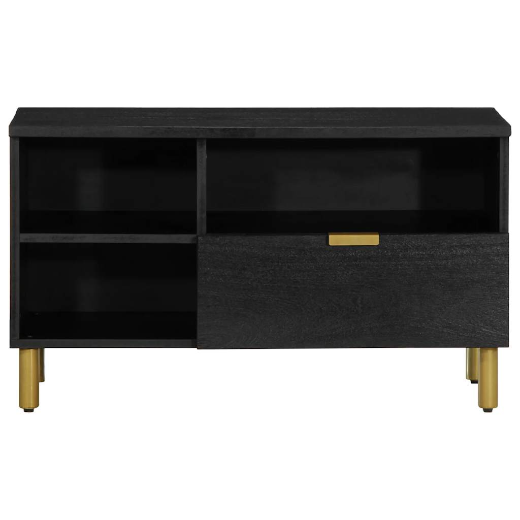 TV-Møbel Svart Tv-benk 80x33x46 cm