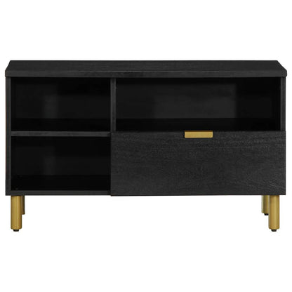 TV-Møbel Svart Tv-benk 80x33x46 cm