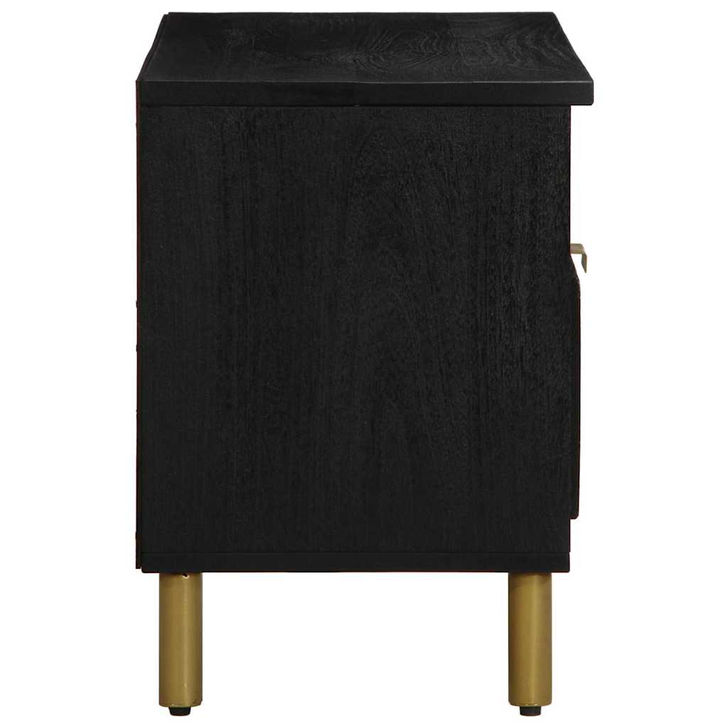 TV-Møbel Svart Tv-benk 80x33x46 cm