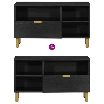 TV-Møbel Svart Tv-benk 80x33x46 cm
