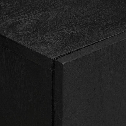 Skjenk Svart 60x33x75 cm