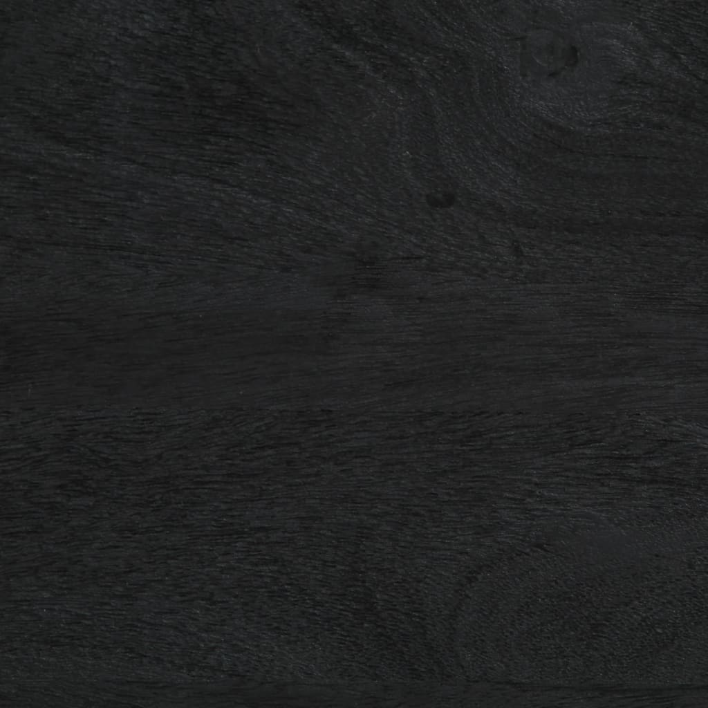 Skjenk Svart 80x33x75 cm