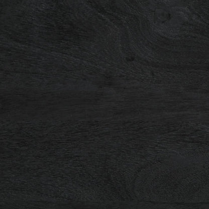 Skjenk Svart 80x33x75 cm