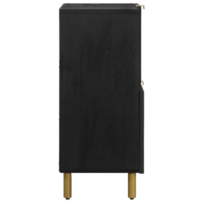 Skjenk Svart 80x33x75 cm