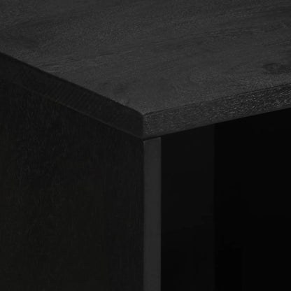 Skjenk Svart 80x33x75 cm