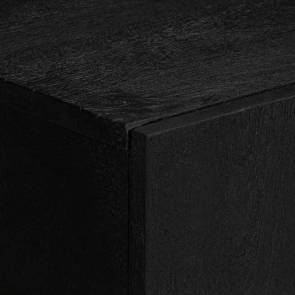 Skjenk Svart 90x33x75 cm