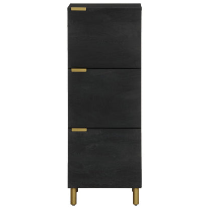 Skap Svart 40x33x110 cm
