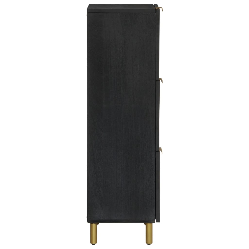 Skap Svart 40x33x110 cm