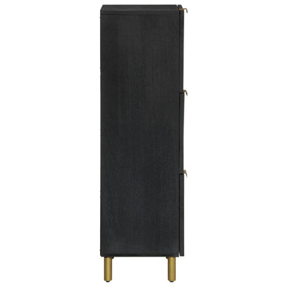 Skap Svart 40x33x110 cm