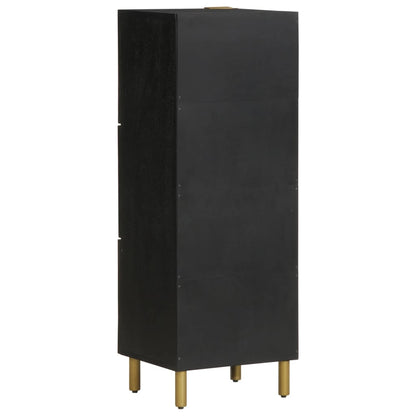 Skap Svart 40x33x110 cm