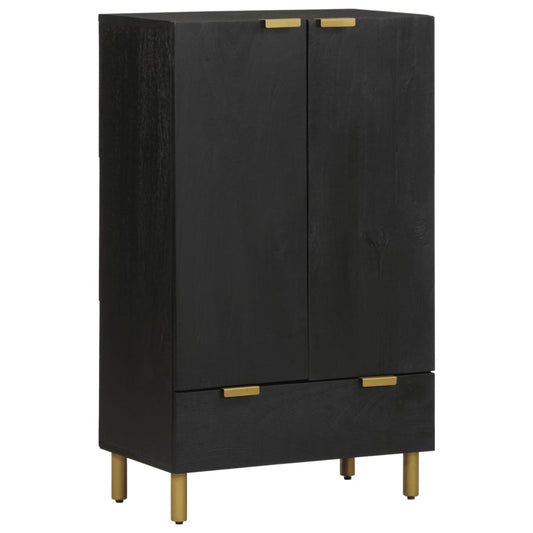 Skap Svart 60x33x100 cm