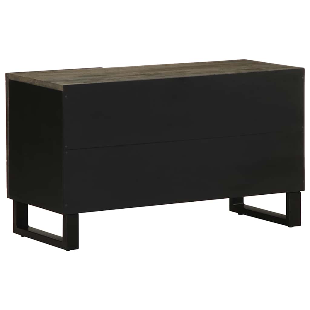 TV-Møbel Tre TV-benk Svart 80x33x46 cm heltre mango