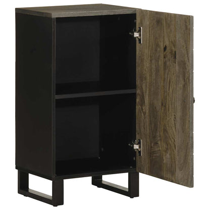 Skjenk Svart 40x33x75 cm heltre mango