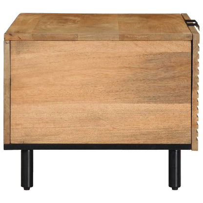 Salongbord Sofabord Brun Tre heltre furu 80x50x40 cm