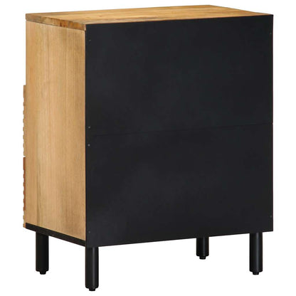 Nattbord Sengbord Tre heltre mangotre Brun 50x33x60 cm