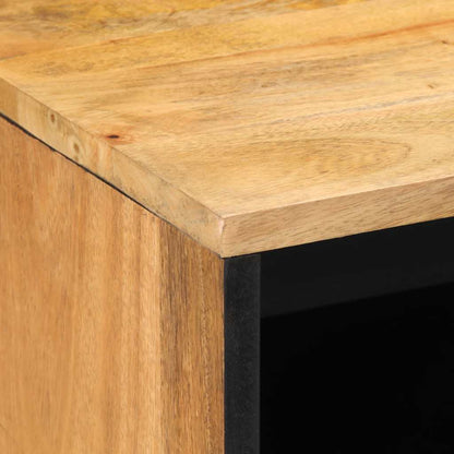 Nattbord Sengbord Tre heltre mangotre Brun 50x33x60 cm