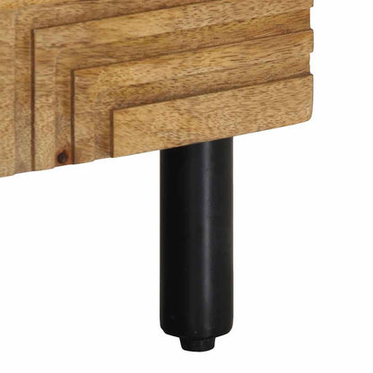 Nattbord Sengbord Brun 50x33x60 cm heltre mango