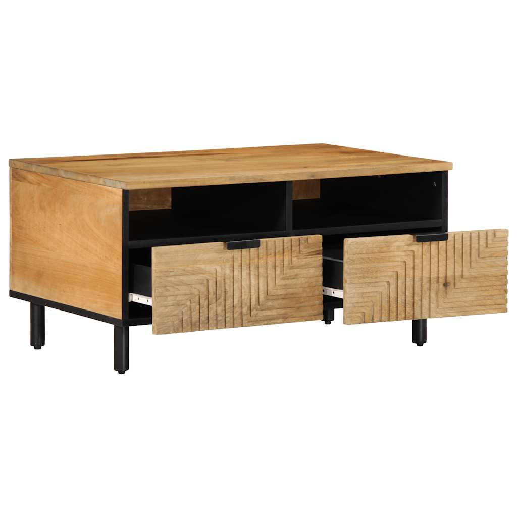Salongbord Sofabord Brun 80x54x40 cm heltre mango