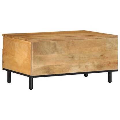 Salongbord Sofabord Brun 80x54x40 cm heltre mango