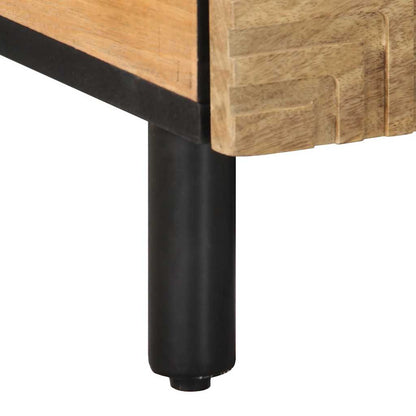 Salongbord Sofabord Brun 80x54x40 cm heltre mango