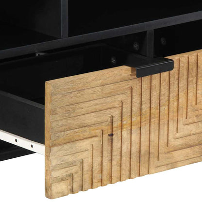 TV-Møbel Brun Tv-benk 100x33x46 cm heltre mango