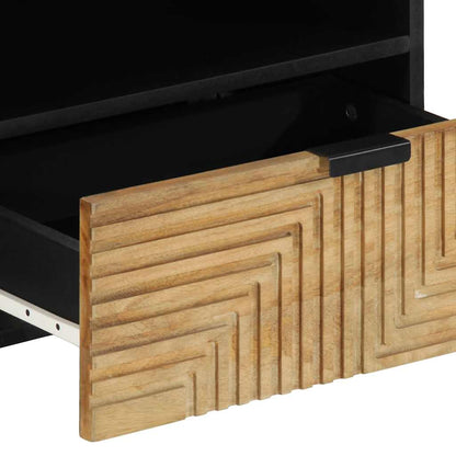 TV-Møbel Brun Tv-benk 80x33x46 cm heltre mango