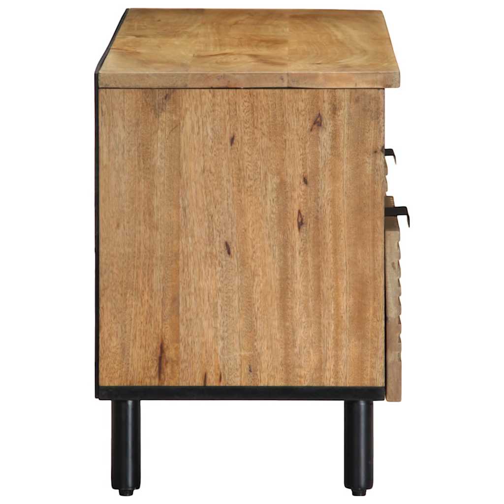 TV-Møbel Brun Tv-benk 100x33x46 cm heltre mango