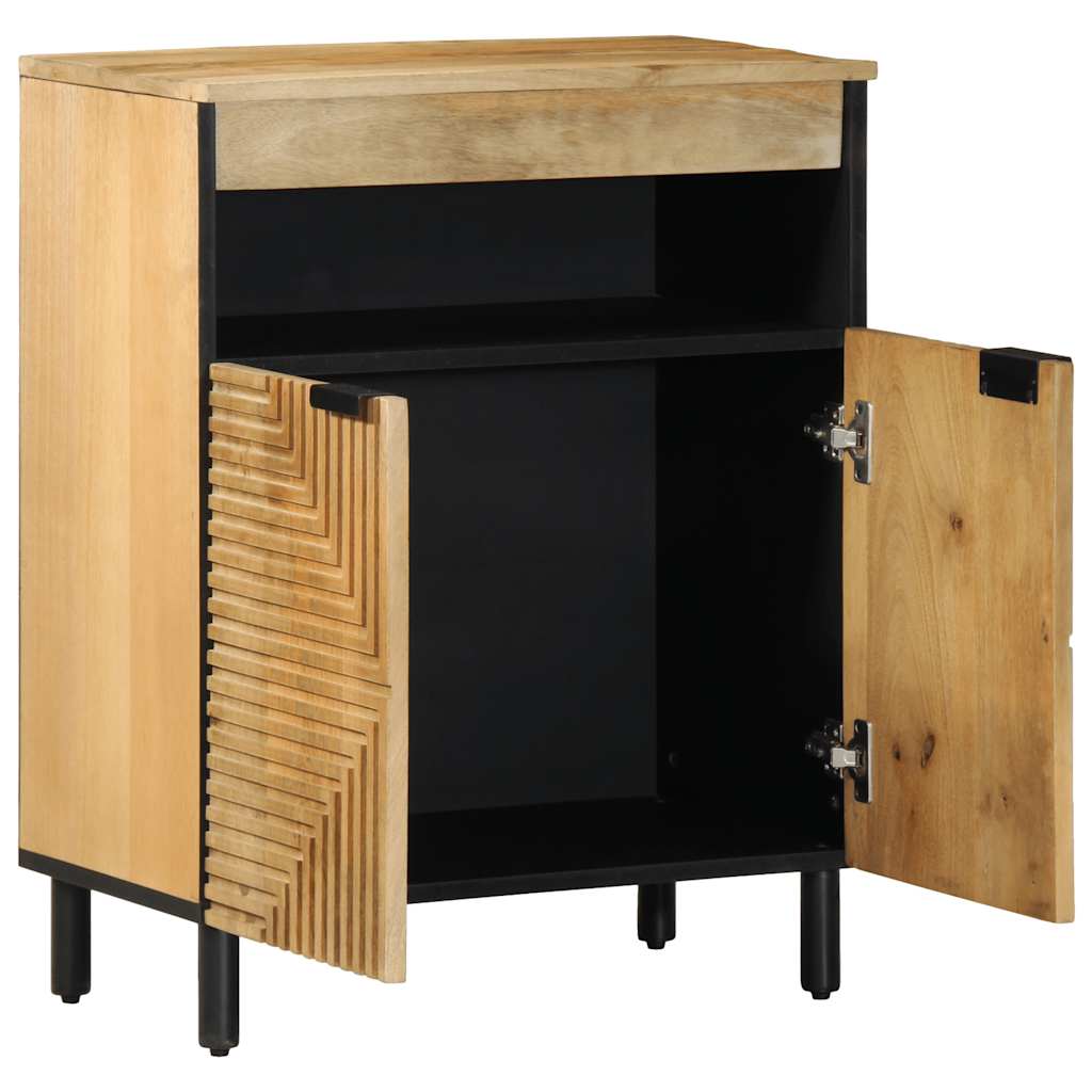 Skjenk Brun 60x33x75 cm heltre mango