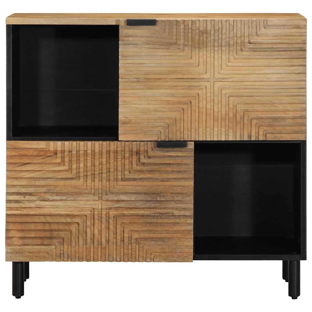 Skjenk Brun 80x33x75 cm heltre mango