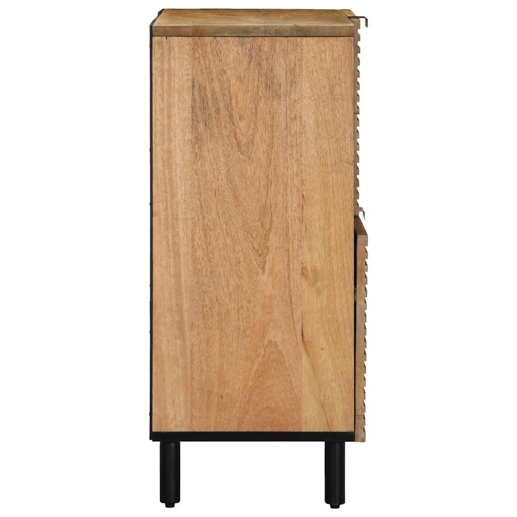 Skjenk Brun 80x33x75 cm heltre mango