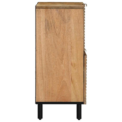 Skjenk Brun 80x33x75 cm heltre mango