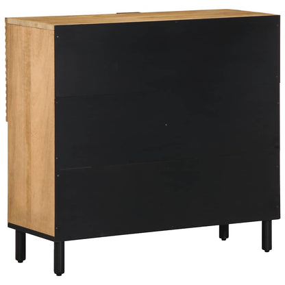 Skjenk Brun 80x33x75 cm heltre mango