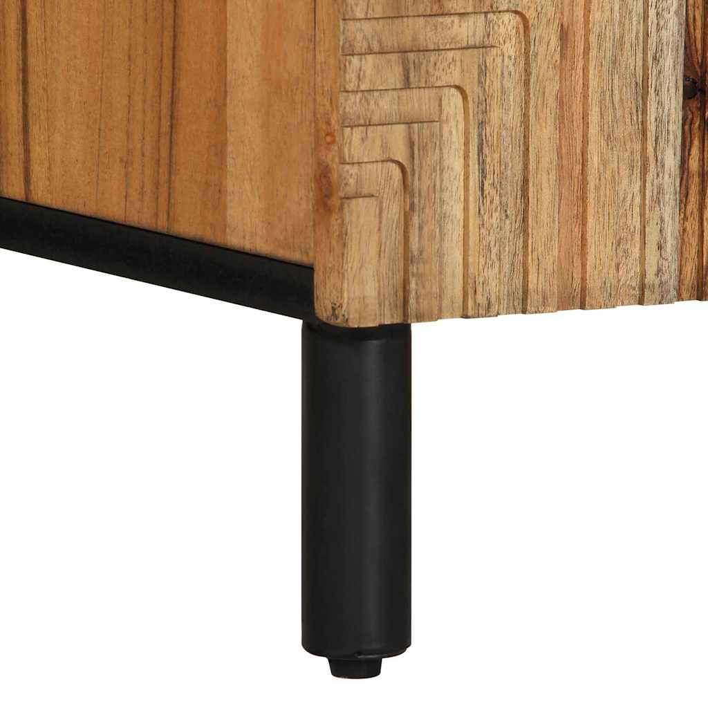 TV-Møbel Tre Solid akasietre 105 x 33,5 x 46 cm