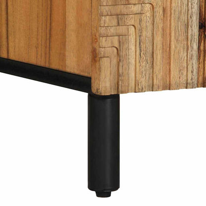 TV-Møbel Tre Solid akasietre 105 x 33,5 x 46 cm