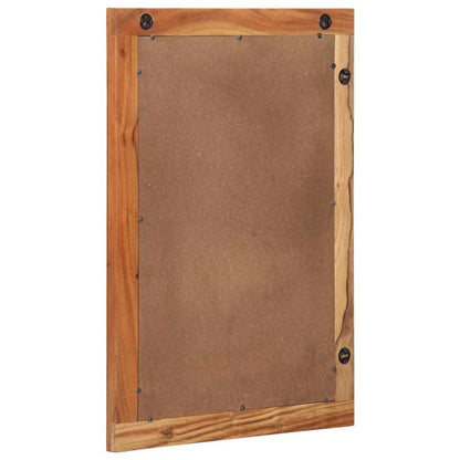 Baderomsspeil 50x70x3 cm Massivt Akasietre
