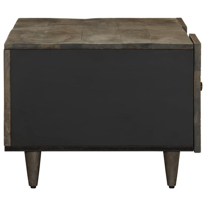 Salongbord Sofabord Grå 100x54x40 cm heltre mango