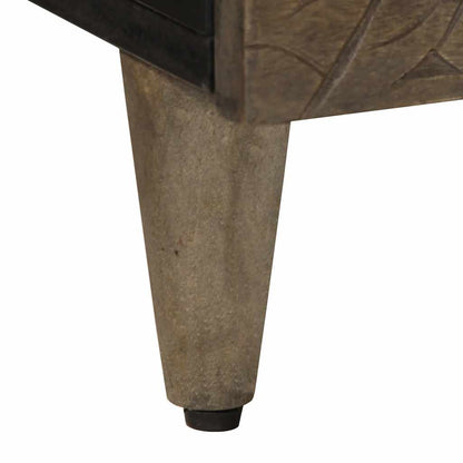 Salongbord Sofabord Grå 100x54x40 cm heltre mango