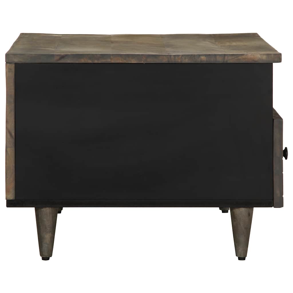 Salongbord Sofabord Grå 80x54x40 cm heltre furu