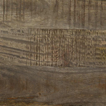 TV-Møbel Grå Tv-benk lysegrå 80x31,5x46 cm heltre mango