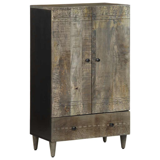 Skap heltre mango 60x33x110 cm