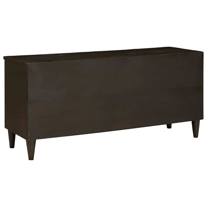 TV-Møbel Tre TV-Skap med skuff Svart og Gull 100 x 33 x 46 cm heltre mango